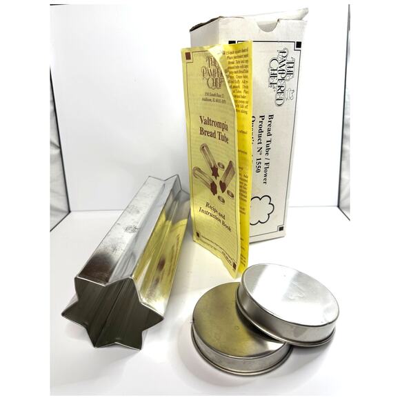 Pampered Chef Valtrompia Bread Star Tube No. 1550 Instructions & Recipes - Picture 4 of 5